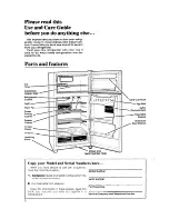 Предварительный просмотр 2 страницы Whirlpool ET18TK Use And Care Manual