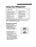 Предварительный просмотр 7 страницы Whirlpool ET18ZK Use And Care Manual