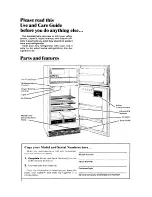 Предварительный просмотр 2 страницы Whirlpool ET19JKXL Use & Care Manual