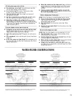 Preview for 13 page of Whirlpool ET1FHTXMB01 Use & Care Manual