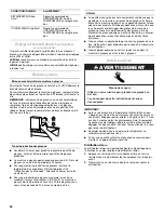 Preview for 42 page of Whirlpool ET1FHTXMB01 Use & Care Manual