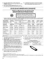 Preview for 46 page of Whirlpool ET1FHTXMB01 Use & Care Manual