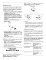 Предварительный просмотр 20 страницы Whirlpool ET1FTEXVQ - 21 cu. ft. Top-Freezer Refrigerator User Instructions