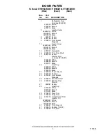Предварительный просмотр 4 страницы Whirlpool ET1MHKXMB00 Parts List