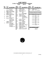 Предварительный просмотр 8 страницы Whirlpool ET1MHKXMB00 Parts List