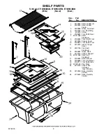 Предварительный просмотр 9 страницы Whirlpool ET1MHKXMB04 Parts List