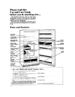 Предварительный просмотр 2 страницы Whirlpool ET20AK Use & Care Manual