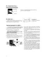 Preview for 8 page of Whirlpool ET20DK Use & Care Manual