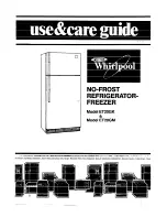 Предварительный просмотр 1 страницы Whirlpool ET20GK Use & Care Manual