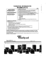 Предварительный просмотр 16 страницы Whirlpool ET20GK Use & Care Manual