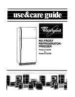 Whirlpool ET20RK Use & Care Manual предпросмотр