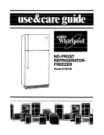 Whirlpool ET20VM Use & Care Manual предпросмотр