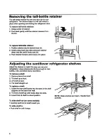 Preview for 8 page of Whirlpool ET22DKXDB00 Use And Care Manual