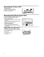 Preview for 12 page of Whirlpool ET22DKXDB00 Use And Care Manual