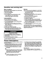 Preview for 19 page of Whirlpool ET22DKXDB00 Use And Care Manual