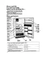 Предварительный просмотр 2 страницы Whirlpool ET22DKXSW00 Use & Care Manual