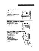 Предварительный просмотр 9 страницы Whirlpool ET22DQ Use And Care Manual