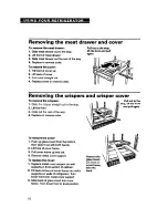 Предварительный просмотр 12 страницы Whirlpool ET22DQ Use And Care Manual