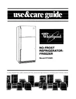 Whirlpool ET22MK Use & Care Manual предпросмотр