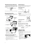 Preview for 6 page of Whirlpool ET22MK Use & Care Manual