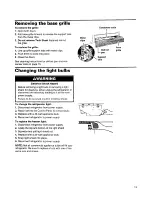 Предварительный просмотр 14 страницы Whirlpool ET22PKXDN00 Use And Care Manual