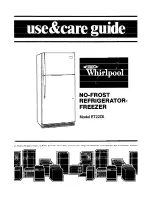 Whirlpool ET22ZK Use & Care Manual предпросмотр