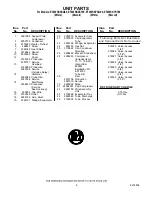 Предварительный просмотр 8 страницы Whirlpool ET4WSKXSQ00 Parts List