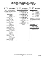 Предварительный просмотр 10 страницы Whirlpool ET4WSKXSQ00 Parts List