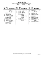 Предварительный просмотр 4 страницы Whirlpool ET6WSKXSQ00 Parts List