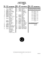 Предварительный просмотр 8 страницы Whirlpool ET8AHKXRQ00 Parts Manual