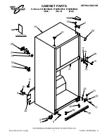 Предварительный просмотр 1 страницы Whirlpool ET8MHKXMB00 Cabinet Parts