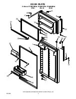 Предварительный просмотр 3 страницы Whirlpool ET8MHKXMB00 Cabinet Parts