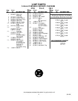 Preview for 8 page of Whirlpool ET8MHKXMB01 Parts Manual