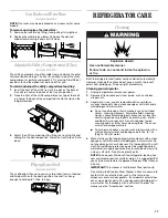 Preview for 17 page of Whirlpool ET8MTKXKQ00 Use & Care Manual