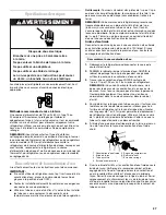 Preview for 27 page of Whirlpool ET8MTKXKQ00 Use & Care Manual