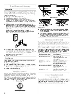 Preview for 8 page of Whirlpool ET8MTKXKQ01 Use & Care Manual