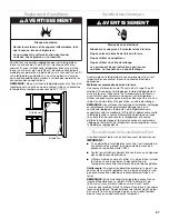 Preview for 27 page of Whirlpool ET8MTKXKQ01 Use & Care Manual