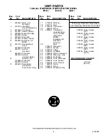 Preview for 8 page of Whirlpool ET8WTKXKB09 Parts Manual