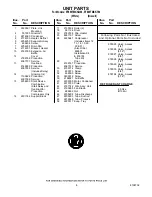 Предварительный просмотр 8 страницы Whirlpool ET8WTMXKQ04 Parts Manual