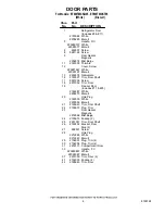 Preview for 4 page of Whirlpool ET8WTMXKQ05 Parts Manual