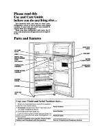 Предварительный просмотр 2 страницы Whirlpool ETl4CC Use & Care Manual