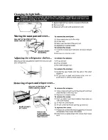 Предварительный просмотр 6 страницы Whirlpool ETl8AK Use & Care Manual