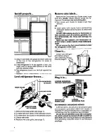 Предварительный просмотр 4 страницы Whirlpool ETl8DK Use & Care Manual