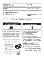 Предварительный просмотр 14 страницы Whirlpool ETW4400XQ User Instructions