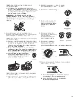 Предварительный просмотр 15 страницы Whirlpool ETW4400XQ User Instructions