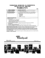 Предварительный просмотр 12 страницы Whirlpool EV060F Use And Care Manual