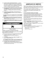 Preview for 30 page of Whirlpool EV070FXRQ01 Use & Care Manual