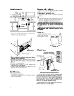 Preview for 4 page of Whirlpool EV090F Use And Care Manual