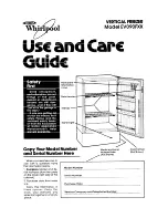 Whirlpool EV090FXK Use & Care Manual предпросмотр