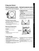 Preview for 5 page of Whirlpool EV110C Use And Care Manual